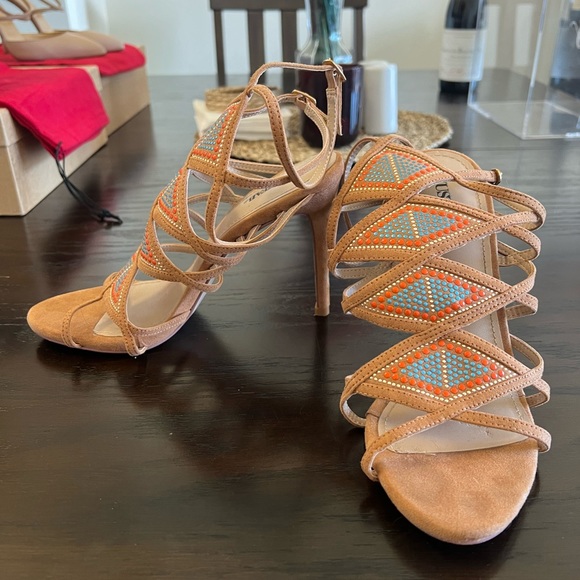 JustFab Strappy High Heel Sandals - Picture 2 of 4
